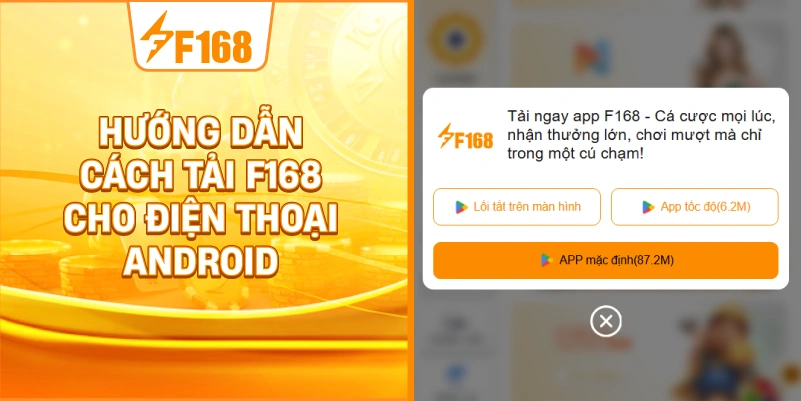 Hướng Dẫn Cách Tải F168 Cho Điện Thoại Android